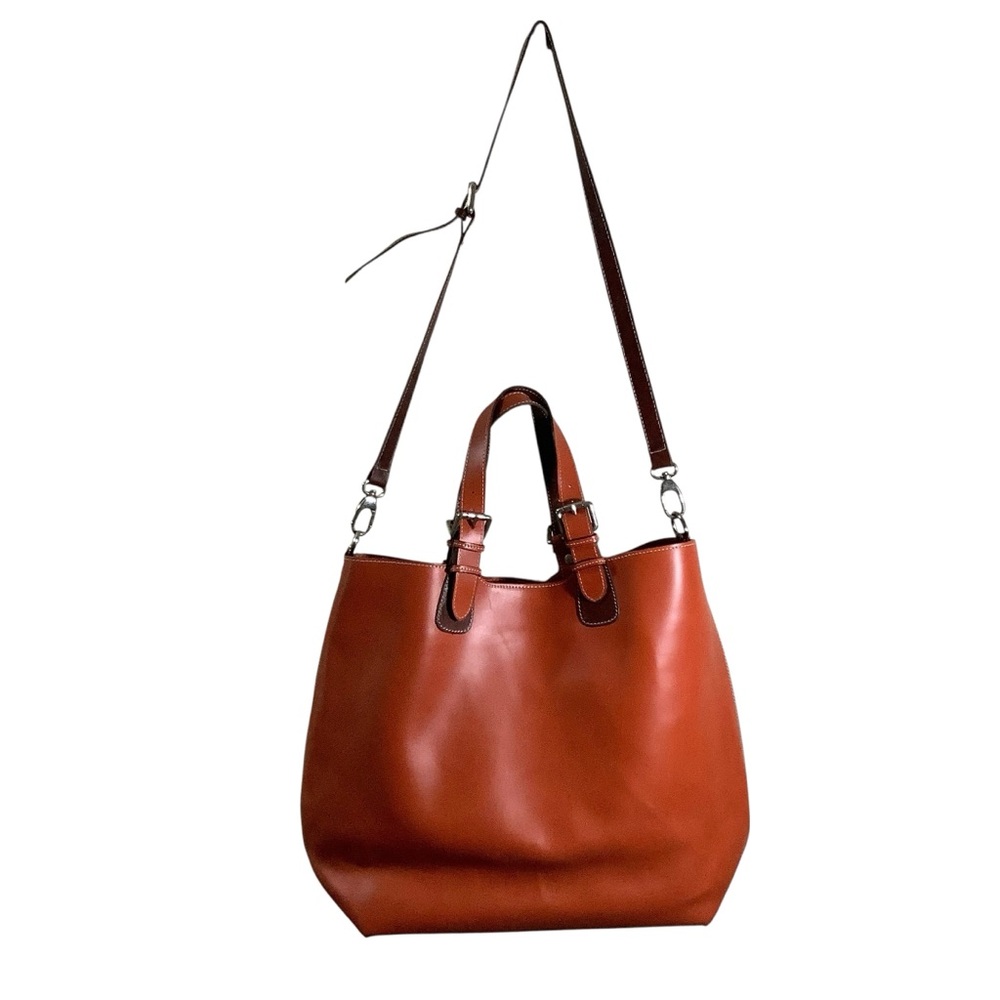 Nardelli Brown Genuine Leather Tote Bag